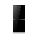 SHARP SJ-FH560-BK3 Four Door Inverter Compressor Refrigerator 560 L, Black ثلاجة اربع ابواب شارب