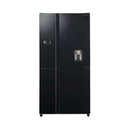SHARP SJ-FSD910N-BK5 Four Doors Refrigerator Inverter compressor, 30 ft + هدية مجانا