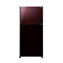 SHARP SJ-GT760G-RD3 Double Door Refrigerator Inverter Compressor, Red + هدية مجانا