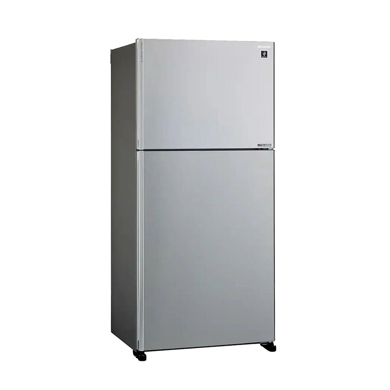 SHARP SJ-GT760S-BE3 Double Door Refrigerator Inverter Compressor, Silver + هدية مجانا