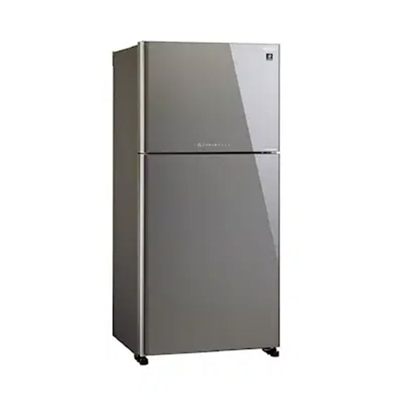 SHARP SJ-GT820S-BE3 Double Door Refrigerator  Inverter compressor, 26 ft + هدية مجانا