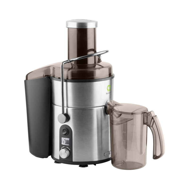 SENCOR SJE 5050SS Fruit Juicer 1200W, Silver عصارة فواكه سنكور