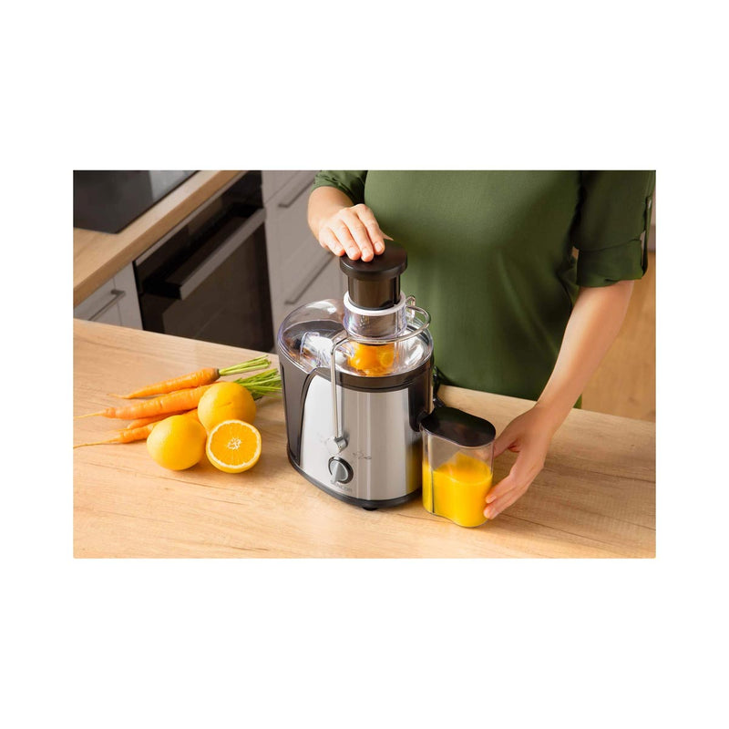 SENCOR SJE 741SS Fruit Juicer 400W, Silver عصارة فواكه سنكور