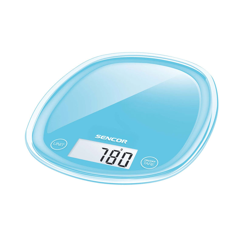 SENCOR SKS 32BL Digital Food Scale 5 Kg, Blue  ميزان طعام رقمي سنكور