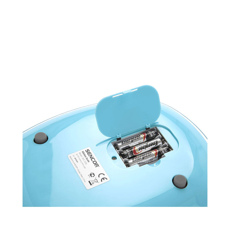SENCOR SKS 32BL Digital Food Scale 5 Kg, Blue  ميزان طعام رقمي سنكور