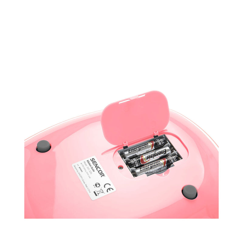 SENCOR SKS 34RD Digital Food Scale 5 Kg, Red ميزان طعام رقمي سنكور