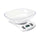 SENCOR SKS 4001WH Digital Food Scale With Outdoor Bowl 5 Kg, White ميزان طعام رقمي مع وعاء خارجي سنكور