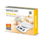 SENCOR SKS 4001WH Digital Food Scale With Outdoor Bowl 5 Kg, White ميزان طعام رقمي مع وعاء خارجي سنكور