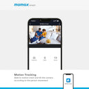 MOMAX SL1SW Smart Eye IoT IP 360° Camera, White