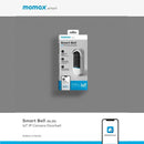 MOMAX SL3SW Smart Bell IoT IP Camera Doorbell, White