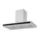 SWISSMARK SMB-1987S90T Cooker Hood, Silver مرشحة سويس مارك