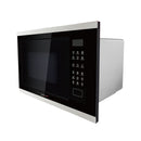 SWISSMARK SMB-27N Built-in Microwave (Black + Steel Frame), 25 Liter Capacity