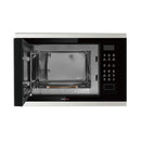 SWISSMARK SMB-27N Built-in Microwave (Black + Steel Frame), 25 Liter Capacity