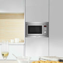 SWISSMARK  SMB-29 Stainless Steel Microwave, 25-Liter Capacity مايكروويف ستيل 25لتر سويس مارك