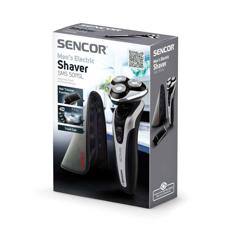 SENCOR SMS 5011SL Men’s Electric Shaver, Silver ماكينة حلاقة كهربائية للرجال سنكور