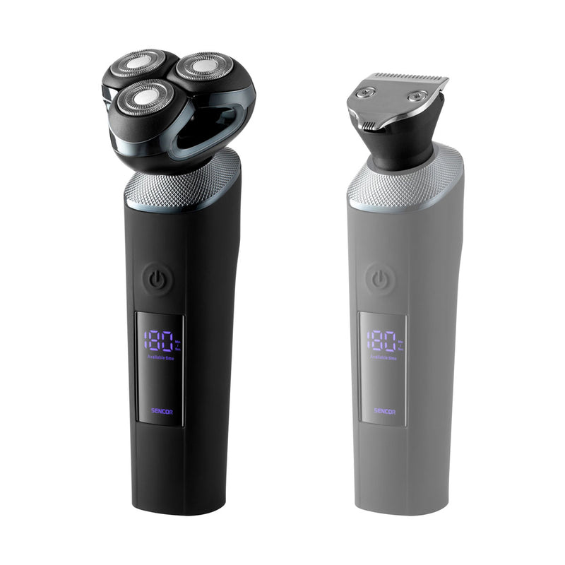 SENCOR SMS 7000BK Men's Self-Cleaning Shaver, Black ماكنة حلاقة رجالية سنكور