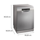 BOSCH SMS6EMI65Q Series 6 free-standing dishwasher 60 cm - غسالة صحون بوش