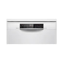 BOSCH SMS6ZCW37Q Series 6 free-standing dishwasher 60 cm, White - غسالة صحون بوش