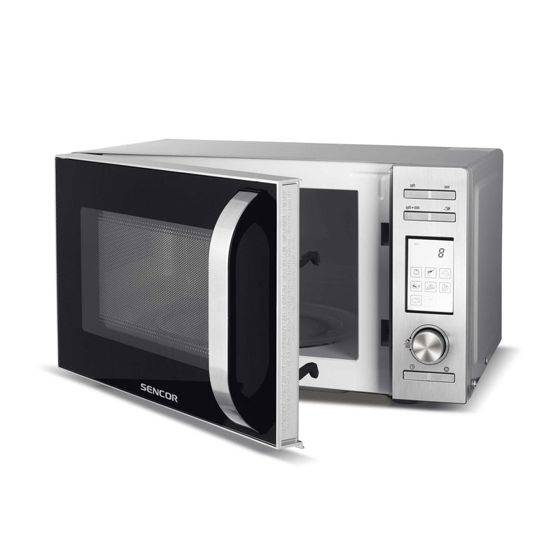 SENCOR SMW 6020SS Microwave Oven, Silver مايكرويف اوفن سنكور