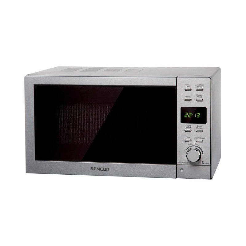 SENCOR SMW 6022 Microwave Oven, Silver مايكرويف سنكور