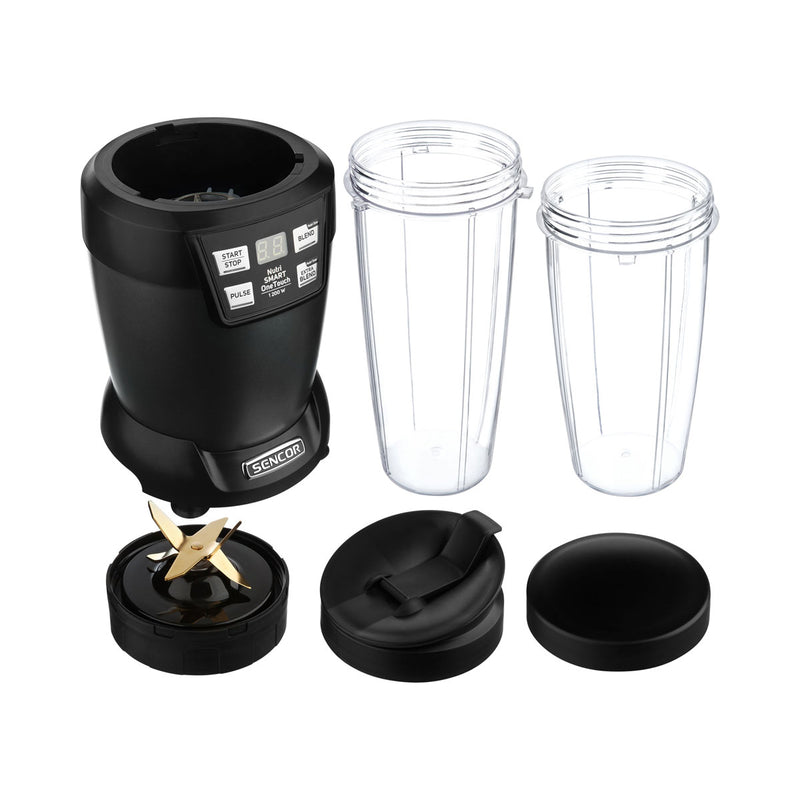 SENCOR SNB 6600BK Nutri Blender Black 1200W, Black خلاط سنكور