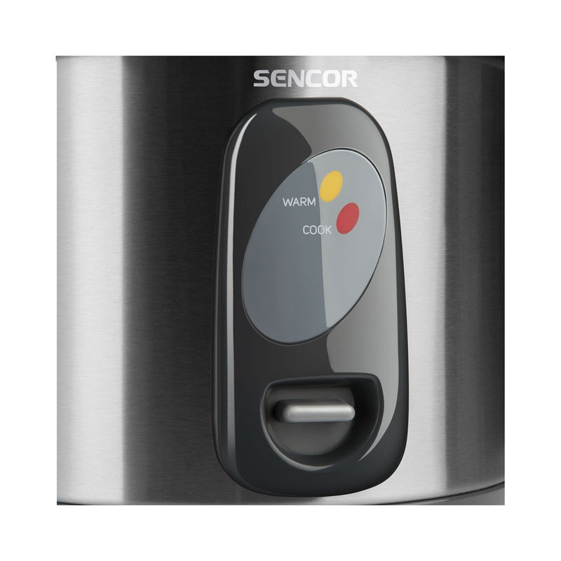 SENCOR SRM 1000SS Rice Maker 400W, Silver صانعة رز سنكور
