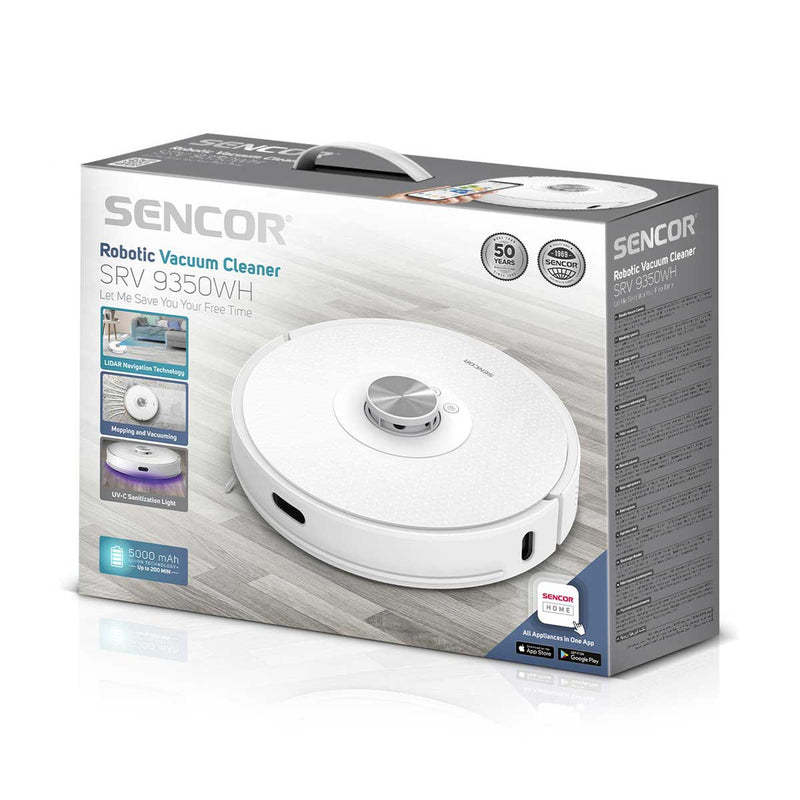 SENCOR	SRV 9350WH Robot Vacuum Cleaner مكنسة روبوت سنكور
