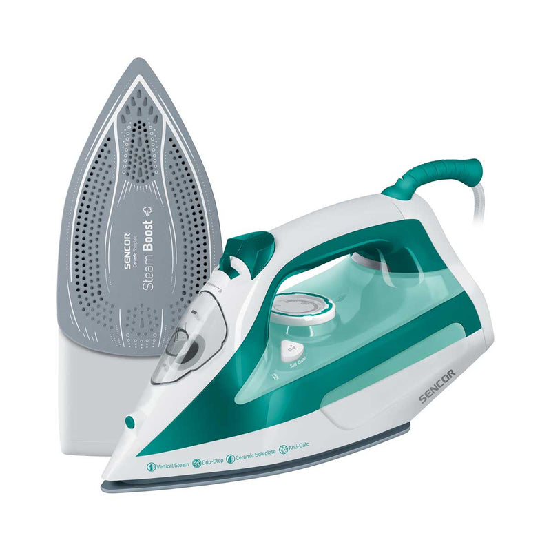 SENCOR SSI 6100GR Iron Blue 2600W, Green مكواة بخارية سنكور