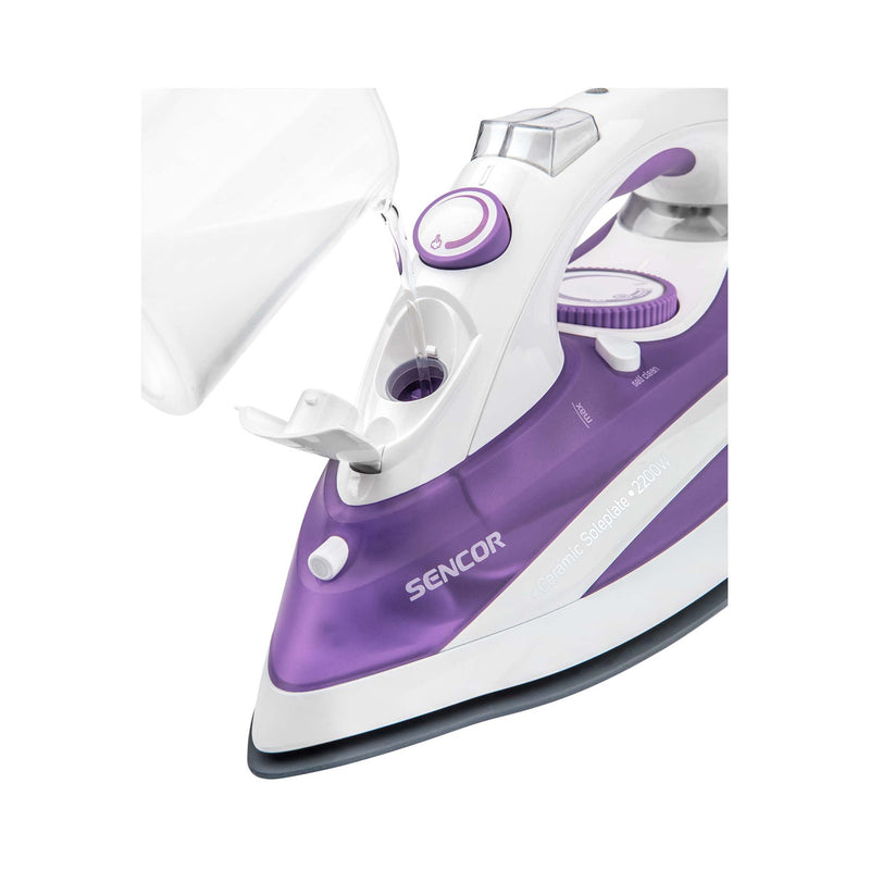 SENCOR  SSI 8441VT Iron Violet 2200W, Violet مكواة بخارية سنكور