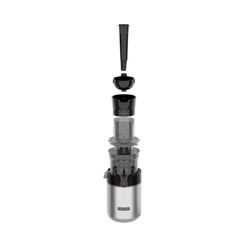 SENCOR SSJ 8050SS Slow juice extractor, Silver عصارة سنكور