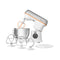 SENCOR STM 3730SL-MEG2 Stand Mixer 4L, Silver عجانة سنكور