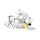 SENCOR STM 3760 WH Multi-function Food mixer, White خلاط طعام متعدد الوظائف، سنكور