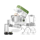 SENCOR STM 3780 GG Mixer 5 Liter Blender 1.5 Liter , meat cutting machine , Shredder 1200W, Green آلة تقطيع اللحوم، و خلاط