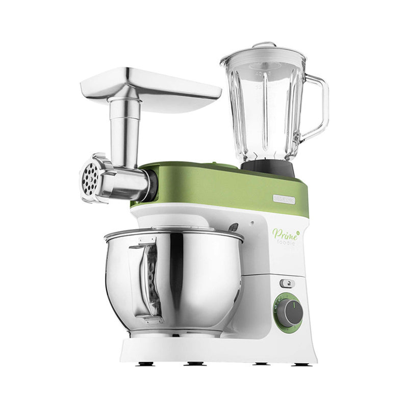 SENCOR STM 3780 GG Mixer 5 Liter Blender 1.5 Liter , meat cutting machine , Shredder 1200W, Green آلة تقطيع اللحوم، و خلاط