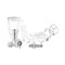 SENCOR STM 6355VT-MEG2 Multi-function Food mixer, Purple خلاط طعام متعدد الوظائف سنكور