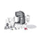 SENCOR STM 7900 Multi-function Food mixer, Grey خلاط طعام متعدد الوظائف، سنكور