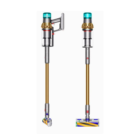 DYSON SV22 V15 Detect Absolute + Cordless Vacuum, GOLD مكنسة عامودية كهربائية