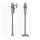 DYSON SV22 V15 Detect™ Absolute Cordless Vacuum, Yellow/Nickel مكنسة عامودية كهربائية دايسون