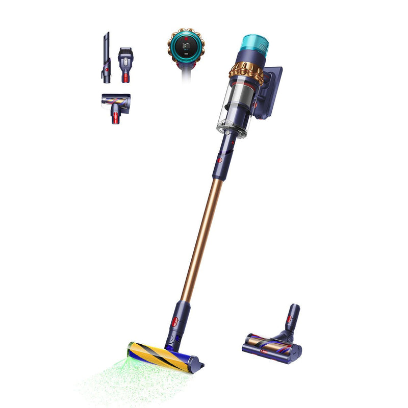 DYSON  SV23 Dyson Gen5detect™ Absolute Vacuum, Prussian Blue مكنسة عامودية كهربائية دايسون