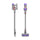 DYSON SV25 V8 Vacuum 115 Air Watts of Fade-Free Suction, Silver Nickel مكنسة كهربائية بقوة 115 وات من الهواء والشفط دايسون