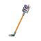DYSON SV25 V8 Absolute Cordless Vacuum Cleaner Silver Yellow مكنسة كهربائية لاسلكية دايسون