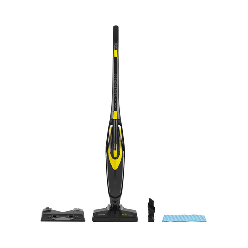 SENCOR SVC 0741YL-MEG2 Vacuum Cleaner with Mop, Black مكنسة كهربائية مع ممسحة سنكور