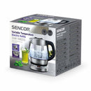 SENCOR SWK 1080SS Tea Maker 1 L 2200W, Silver غلاية مخصصة للشاي سنكور