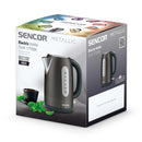 SENCOR SWK 1778BK-MEG2 Electric Kettle 2150 watts, Black غلاية كهربائية سنكور