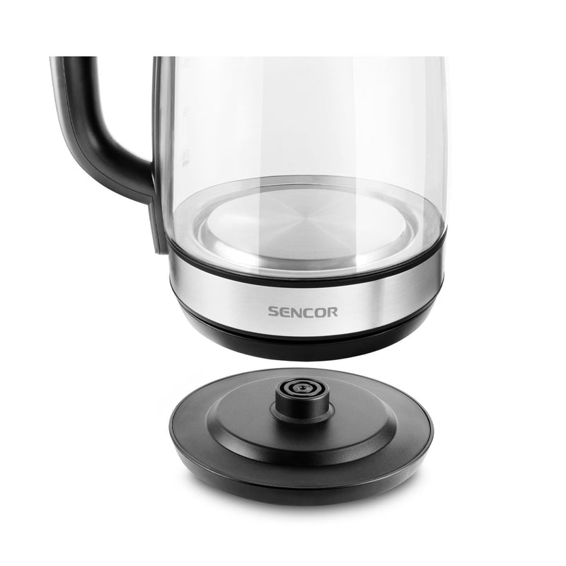 SENCOR SWK 2080BK  Glass Kettle 2 L, Black غلاية كهربائية سنكور