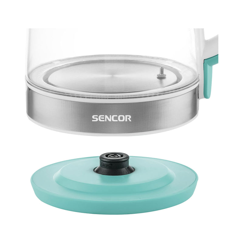 SENCOR SWK 2191GR Glass Kettle 2 L, Green غلاية كهربائية سنكور