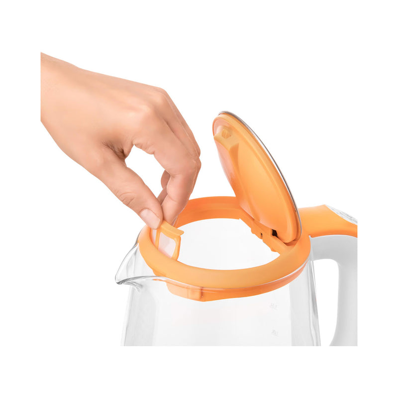 SENCOR SWK 2193OR Glass Kettle 2 L, Orange غلاية سنكور