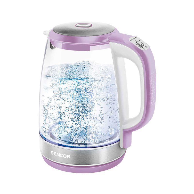 SENCOR SWK 2195VT Variable Temperature Electric Kettle, Purple غلاية كهربائية متغيرة الحرارة سنكور