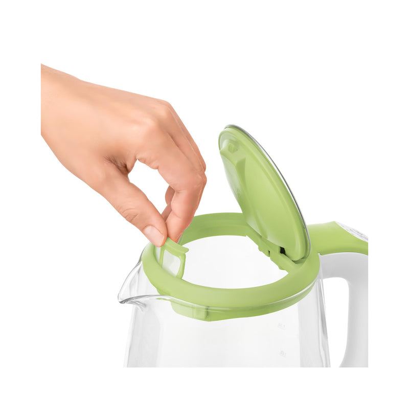 SENCOR SWK 2197GG Glass Kettle 2 L, Green غلاية كهربائية سنكور