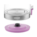 SENCOR SWK 2198RS Glass Kettle 2 L, Light Purple غلاية كهربائية سنكور